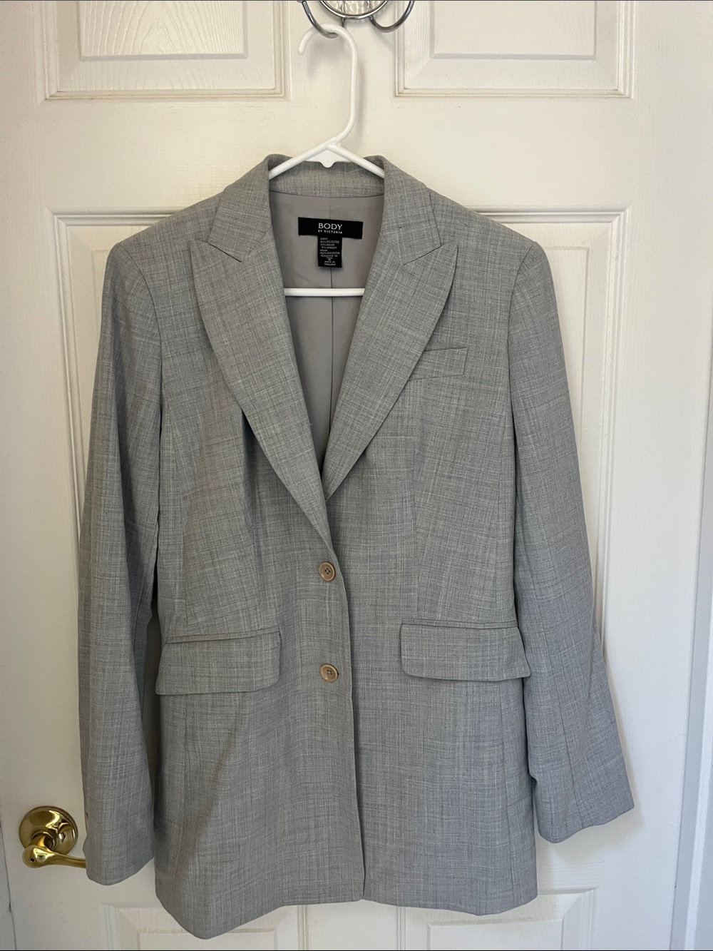 Victoria's Secret Light Gray women's suit coat